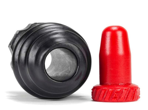 Oxballs Bore Fuckplug With Stopper Spiral Design Hollow Core - Butt Plugs