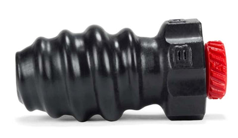 Oxballs Bore Fuckplug With Stopper Spiral Design Hollow Core - Butt Plugs