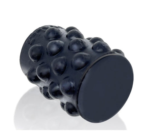 Oxballs Bubbles Black Silicone Nipple Suckers with Bubble Grip Texture - Cock Rings