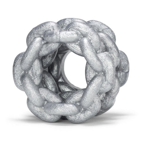 Oxballs Link Ballstretcher Zinc Steel Chain Design Ball Stretching Sex Toy - Cock Rings