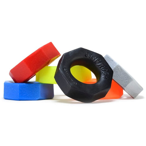Oxballs Mechanic Cock Ring Premium Silicone Enhancement for Men - Cock Rings