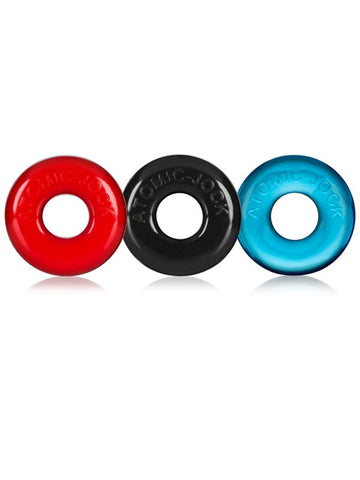 Oxballs Ringer 3 Pack Cockring Three Stretchy Enhancement Rings - Cock Rings