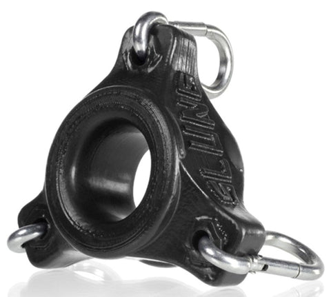 Oxballs Slung Ballstretcher Versatile Easy to Wear Ball Stretcher with Carabiners - Stretchy Cock Rings