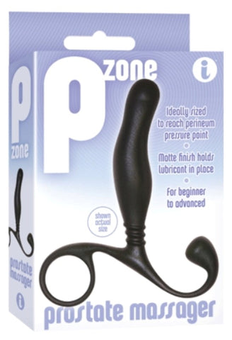 Icon Brands P Zone+ Prostate Massager Ergonomic Handle Design - Prostate Toys