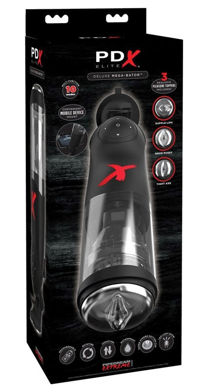 PDX Elite Deluxe Mega Bator Daily Cock Ring Deal - - Masturbators and Strokers