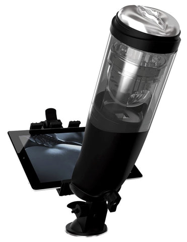 PDX Elite Deluxe Mega Bator Vibrating Male Masturbator - Masturbators and Strokers