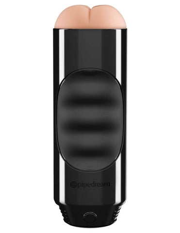 PDX Elite Mega Grip Realistic Anal Stroker with Customizable Suction - Masturbators and Strokers