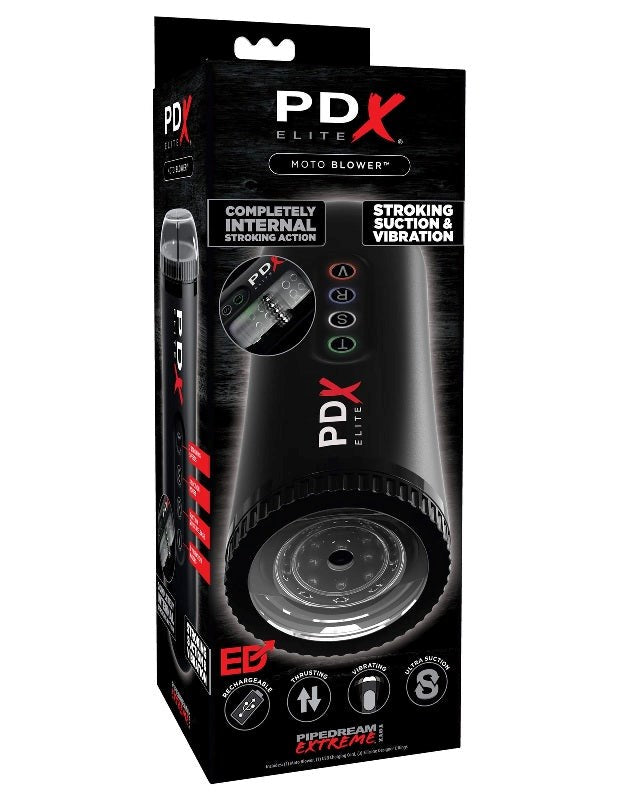 PDX Elite Moto Blower Get More Naughty Fun - - Masturbators and Strokers
