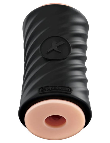 PDX Elite Sure Grip Realistic Silicone Male Stroker with Dual Density - Realistic Butts And Vaginas