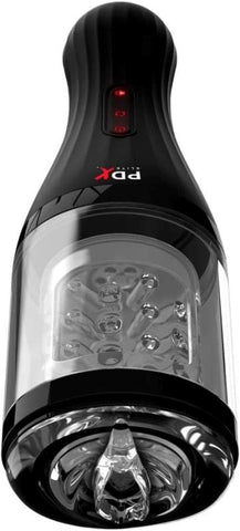 PDX Elite Talk Dirty Rotobator Vibrating Mens Masturbator - Masturbators and Strokers