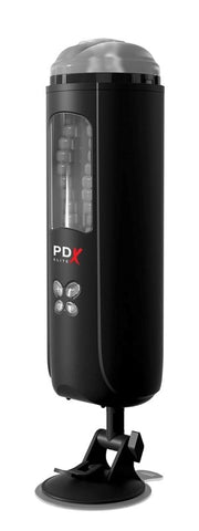 PDX Elite Ultimate Milker Vibrating Male Masturbator - Masturbators and Strokers