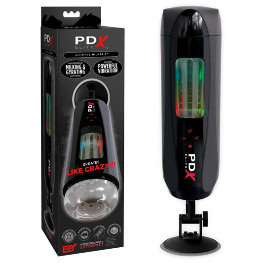 PDX Elite Ultimate Milker 2 Edge Control Ready - - Masturbators and Strokers