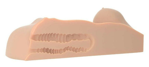 PDX Plus Perfect DDs Realistic Mens Masturbator with Dual Entry Tunnels - Masturbators and Strokers