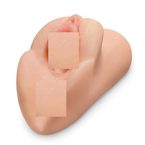 Pipedream Products PDX Plus Perfect Pussy Double Stroker Dual Entry Design - Realistic Butts And Vaginas