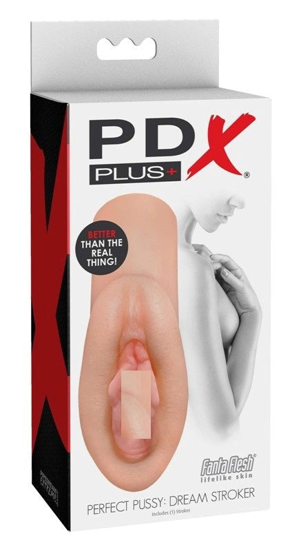 PDX Plus Perfect Pussy Dream Stroker Discreet Packaging - - Masturbators and Strokers