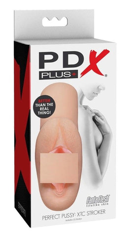PDX Plus Perfect Pussy XTC Real Feel Male Stroker Anatomical Design - Realistic Butts And Vaginas