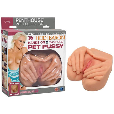 Topco Penthouse Pet Heidi Baron Hands On Pussy Male Masturbator - Masturbators and Strokers