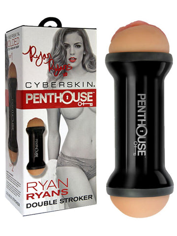 Topco Penthouse Ryan Ryans Double Stroker Dual Ended Masturbator - Masturbators and Strokers