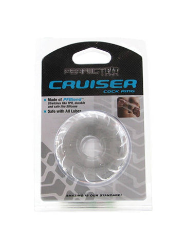Perfect Fit Cruiser Ring Super Stretchy Blood Flow Enhancement - Cock Rings