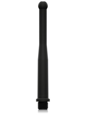 Perfect Fit Ergoflo 8 Inch Flex Tip Enema Black Flexible Silicone Tip - Enemas and Douches