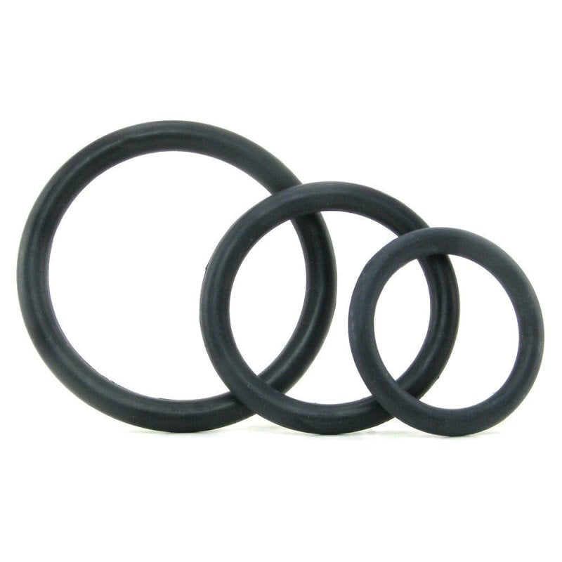 Perfect Fit Silicone 3 Ring Kit Cock Ring Shop - - Cock Rings