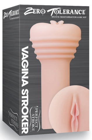 Evolved Zero Tolerance Perfect Stroke Sleeve Vagina Flesh Masturbator - Masturbators and Strokers