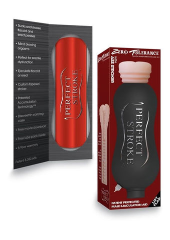 Zero Tolerance Perfect Stroke Ass Stroker With Bottle Pump Action - Masturbators and Strokers