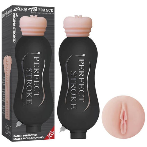 Zero Tolerance Perfect Stroke Vagina Stroker With Bottle Accumulation Tech - Masturbators and Strokers