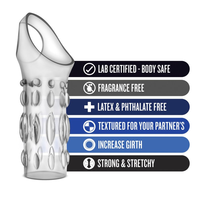 Performance Studded Sleeve Ring - Clear - - Pumps, Extenders and Sleeves