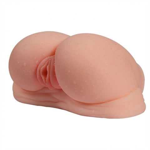 BDStyle Petty Double Hole Ass Dual Entry Masturbator - Realistic Butts And Vaginas