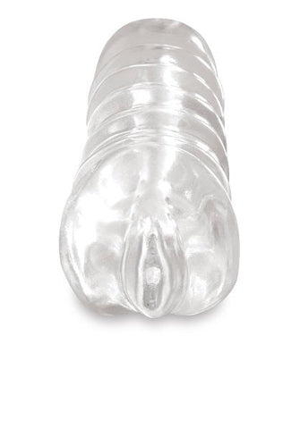 Pipedream Extreme Cum Collector Realistic Male Masturbator Clear Design - Masturbators and Strokers
