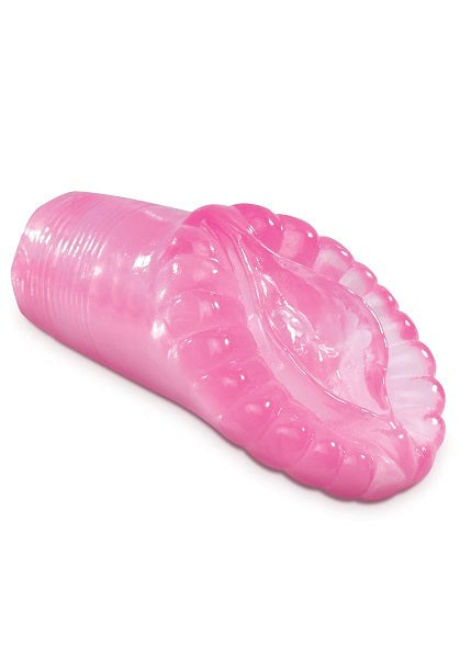 Pipedream Products Extreme Cyber Snatch Realistic Male Stroker Dual Entry - Masturbators and Strokers