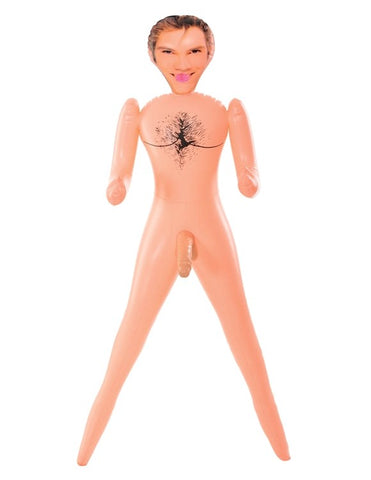 Pipedream Extreme Dollz Big Cock Brad Inflatable Love Doll with 7 Inch Penis - Love Dolls