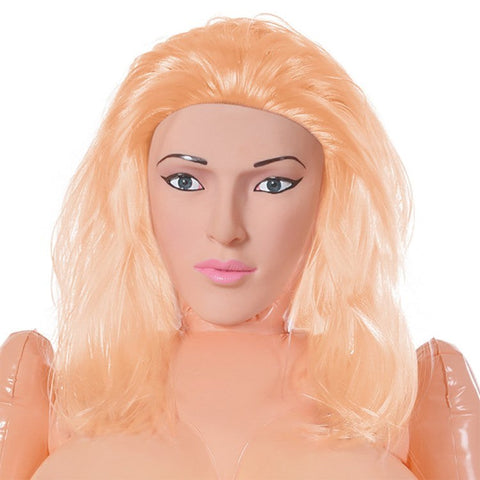Pipedream Extreme Dollz Mona Mountains Inflatable Love Doll with 3D Face - Masturbators and Strokers