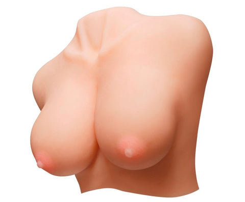 Pipedream Extreme Fuck My Big Fat Titties DD Cup Breast Masturbator - Masturbators and Strokers