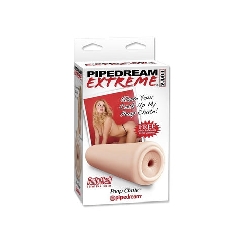Pipedream Extreme Poop Chute Mens Stroker with Fanta Flesh Material - Masturbators and Strokers