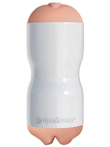 Pipedream Extreme Tight Grip Pussy and Mouth Masturbator Dual Density - Masturbators and Strokers