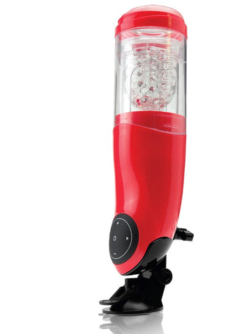 Pipedream Extreme Toyz Mega Bator Mouth Masturbator with Hands Free Action - Masturbators and Strokers