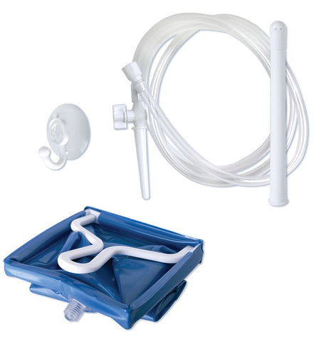 Pipedream Unisex Douche and Enema Cleansing System with Dual Attachments - Anal Cleansing