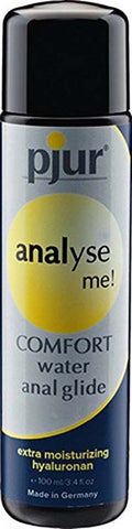 Pjur Analyse Me Comfort Water Based Glide 100ml with Hyaluronic Acid - Anal Lubes