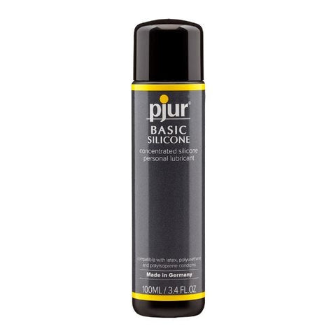 Pjur Basic Silicone Personal Lubricant Long Lasting Intimate Formula - Silicone Based Lubes