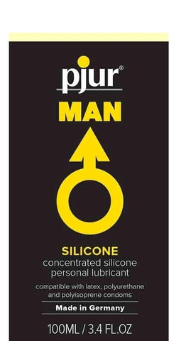 Pjur Man Basic Silicone Glide Premium Male Anal Masturbation Lubricant - Silicone Based Lubes