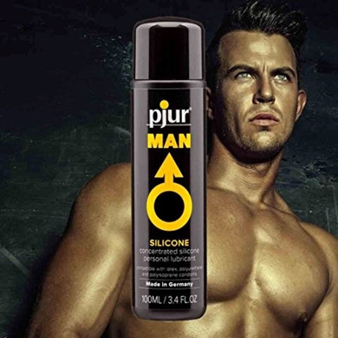 Pjur Man Basic Silicone Glide Premium Male Anal Masturbation Lubricant - Silicone Based Lubes