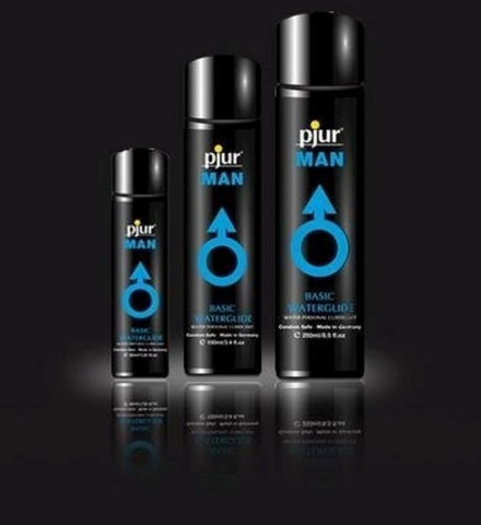 Pjur Man Basic Water Glide Premium Lubricant for Enhanced Intimacy - Water Based Lubes