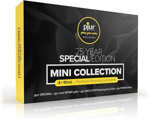 Pjur Mini Collection 4 x 10ml Premium Lubricant Sampler Set - Water Based Lubes