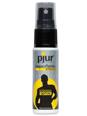 Pjur Superhero Strong Performance Spray 20ml with Ginger Extract - Delay and Excite Sprays