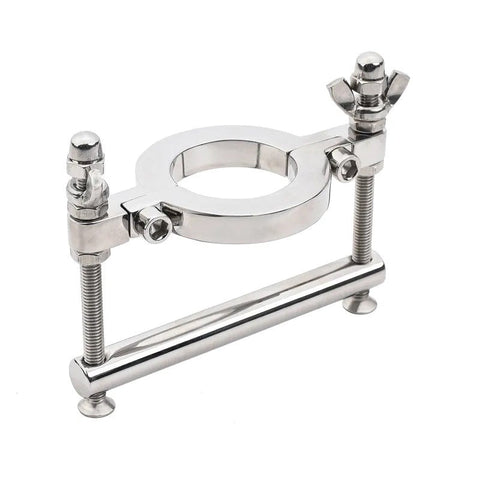 Plateless Ball Crusher With Ball Weight Attachments - Ball and Cock Toys