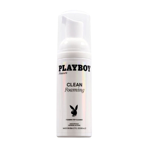 Evolved Playboy Pleasure Clean Foaming Fast Acting Sex Toy Cleanser - Adult Toy Cleaner