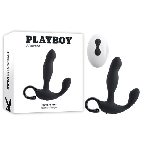 Playboy Pleasure COME HITHER Vibrating Prostate Massager - Prostate Toys