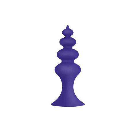 Icon Brands Plug and Play Anal Tower Tiered Butt Plug - Butt Plugs